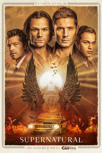 15 сезонов сериала Supernatural - Сверхъестественное (2005 - 2019)