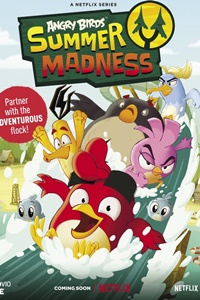 Angry Birds: Summer Madness постер в оригинале на английском язык