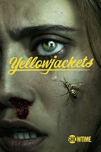 Шершни сериал постер на английском языке Yellowjackets в оригинале